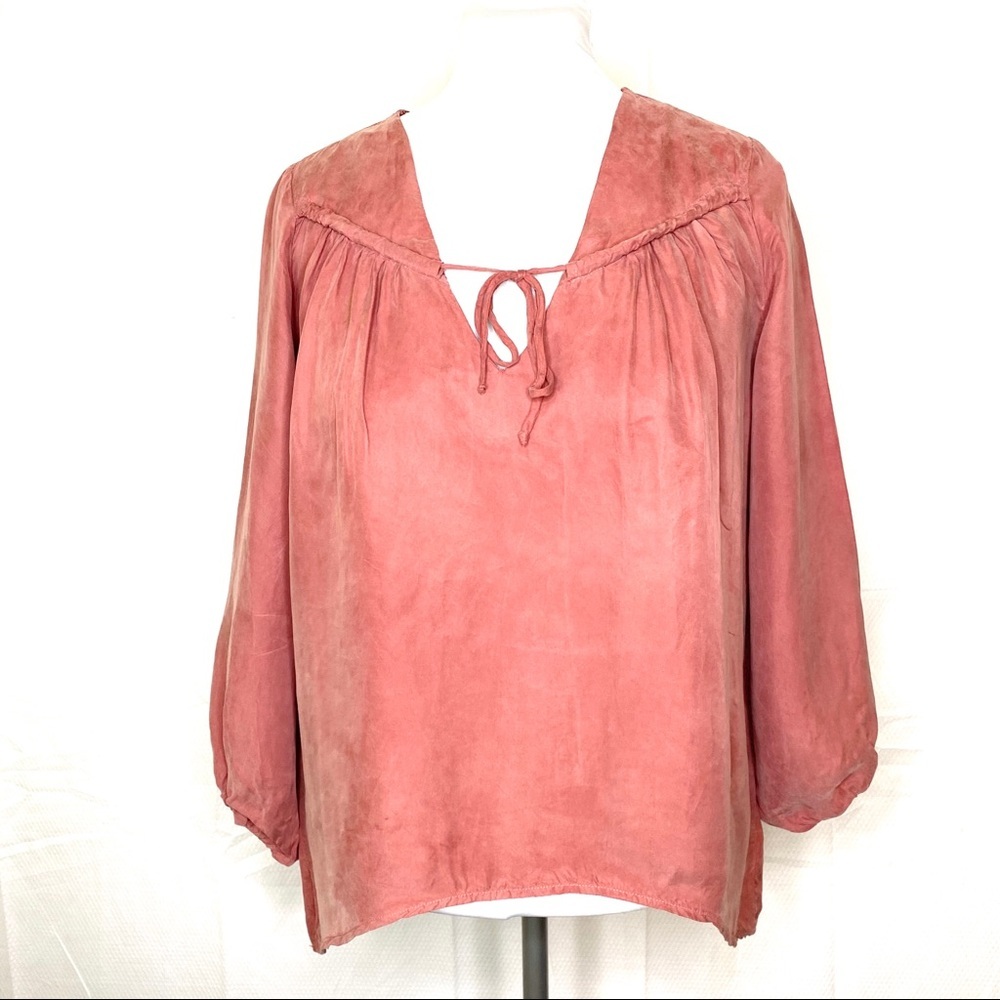 Young Fabulous Broke Peasant Tunic Blouse - M